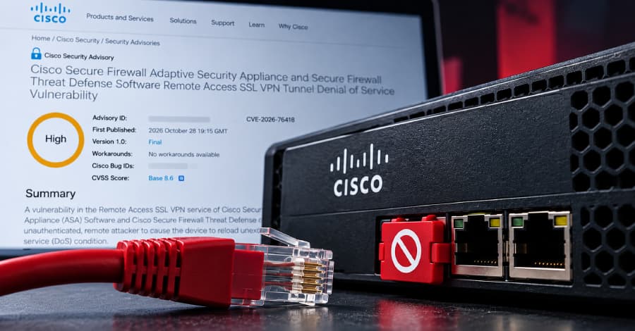 Cisco güvenlik duvarlarında ikinci VPN sıfırıncı günü: CVE-2026-76418